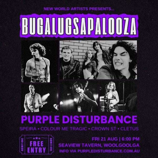 Purple Disturbance  Bugalugsapalooza Mini Fest