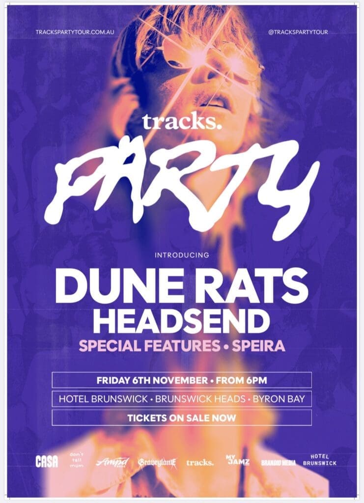 Tracks mag party